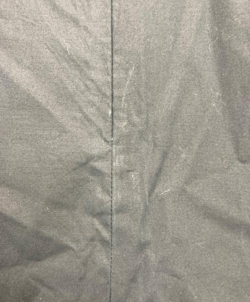 YOKO CHAN（ヨーコチャン）YOKO CHAN (ヨーコチャン) フロントラッフルブラウス ネイビー×ホワイト サイズ:38の古着・服飾アイテム