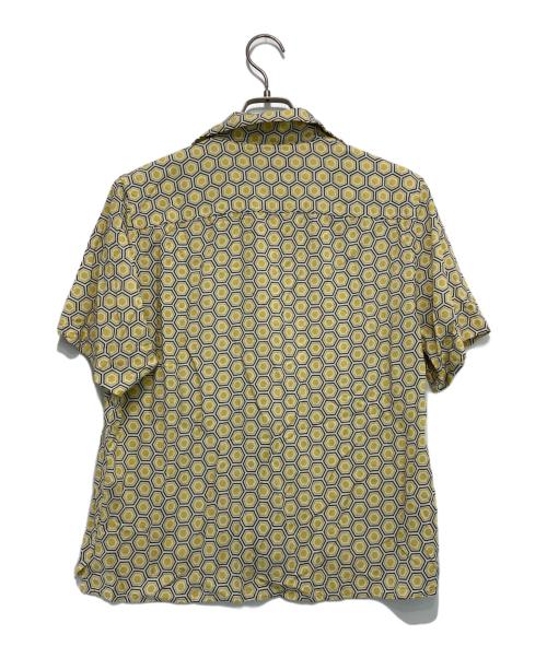 OAS（オーエーエス）OAS (オーエーエス) オープンカラーシャツ イエロー サイズ:Sの古着・服飾アイテム
