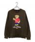 Acapulco Gold（アカプルコ ゴールド）の古着「ベアプリントスウェット」｜ブラウン