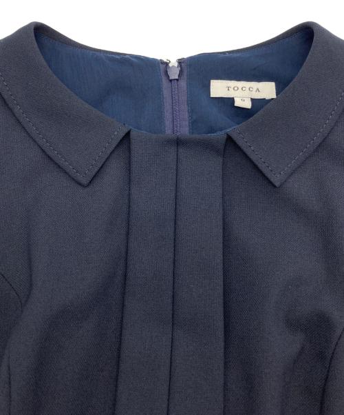 TOCCA（トッカ）TOCCA (トッカ) SOUTH PEARL ドレス ネイビーの古着・服飾アイテム
