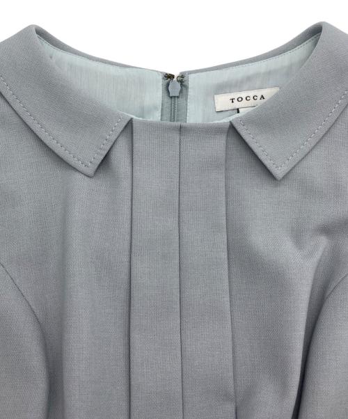 TOCCA（トッカ）TOCCA (トッカ) SOUTH PEARL ドレス グレーの古着・服飾アイテム