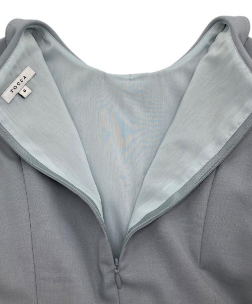 TOCCA（トッカ）TOCCA (トッカ) SOUTH PEARL ドレス グレーの古着・服飾アイテム