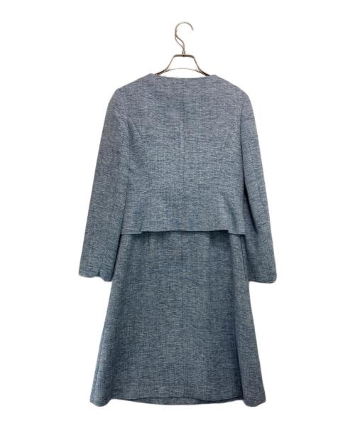 TOCCA（トッカ）TOCCA (トッカ) MAGRIB ツイードセットアップ スカイブルーの古着・服飾アイテム