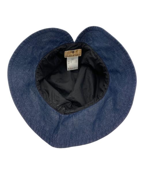 HELEN KAMINSKI（ヘレンカミンスキー）HELEN KAMINSKI (ヘレンカミンスキー) リネンブレンド デニムハット インディゴ サイズ:ONE SIZEの古着・服飾アイテム