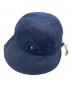 HELEN KAMINSKI (ヘレンカミンスキー) リネンブレンド デニムハット インディゴ サイズ:ONE SIZE：6000円