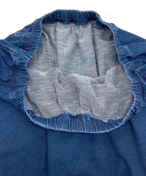 45R（フォーティファイブ・アール）45R (フォーティファイブ・アール) 平×ガーゼ二重織のペチスカート（インディゴ 重） インディゴ サイズ:-の古着・服飾アイテム