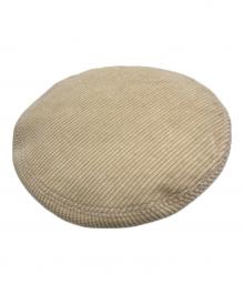 45R（フォーティファイブ・アール）の古着「セルビッチコーデュロイのベレー帽」｜ベージュ