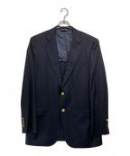 BROOKS BROTHERS MADISON×VITALE BARBERIS CANONICOブルックス ブラザーズ マディソン×ヴィターレ バルベリス カノニコ）の古着「金釦2Bジャケット」｜ネイビー