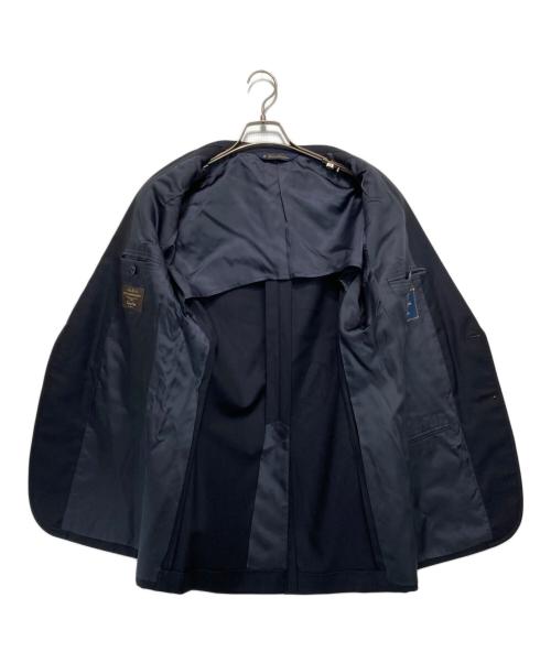 BROOKS BROTHERS MADISON（ブルックス ブラザーズ マディソン）Brooks Brothers Madison (ブルックス ブラザーズ マディソン) Vitale Barberis Canonico (ヴィターレ バルベリス カノニコ) 金釦2Bジャケット ネイビー サイズ:38REGの古着・服飾アイテム