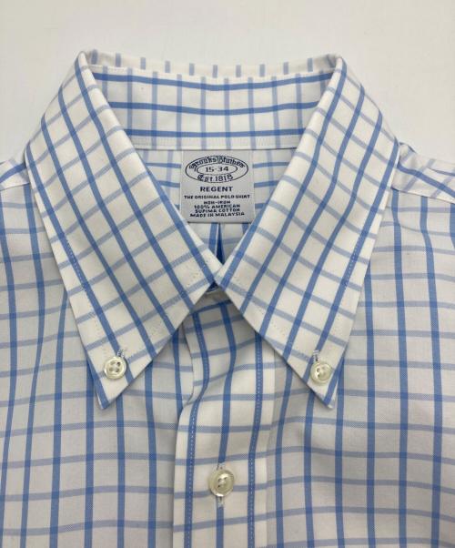 BROOKS BROTHERS（ブルックスブラザーズ）BROOKS BROTHERS (ブルックスブラザーズ) ボタンダウンシャツ ホワイト サイズ:15-34/165-92Bの古着・服飾アイテム