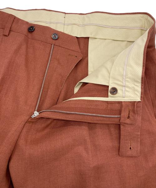 BROOKS BROTHERS（ブルックスブラザーズ）BROOKS BROTHERS (ブルックスブラザーズ) LARUSMIANI (ラルスミアーニ) スラックス ブラウン サイズ:W34の古着・服飾アイテム