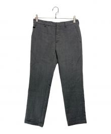 PRADA（プラダ）の古着「モヘアウールスラックス」｜グレー