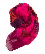 HERMESエルメス）の古着「シルク モスリン スカーフ140」｜レッド