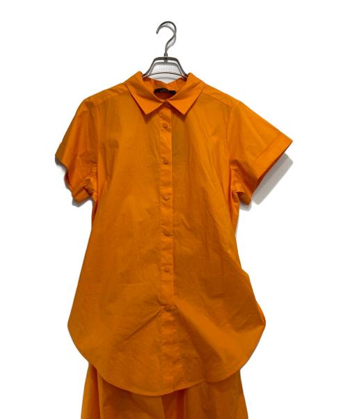 TWIN-SET（ツインセット）TWIN-SET (ツインセット) 半袖ワンピース オレンジ サイズ:S 未使用品の古着・服飾アイテム