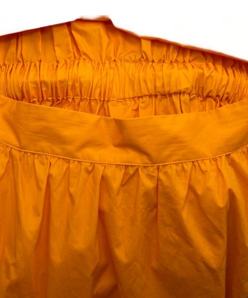 TWIN-SET（ツインセット）TWIN-SET (ツインセット) 半袖ワンピース オレンジ サイズ:S 未使用品の古着・服飾アイテム