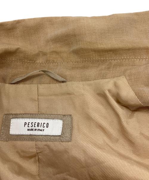 PESERICO（ペゼリコ）PESERICO (ペゼリコ) ダブルジャケット ベージュ サイズ:40の古着・服飾アイテム