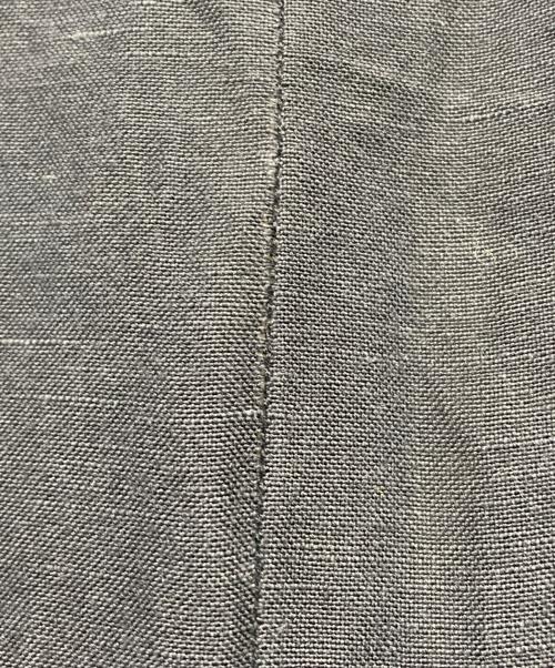 STATE OF MIND（ステートオブマインド）STATE OF MIND (ステートオブマインド) 金子綾 (カネコアヤ) linen single jacket ネイビー サイズ:Sの古着・服飾アイテム