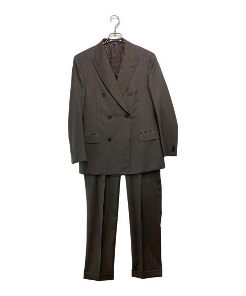 NEWYORKER（ニューヨーカー）NEWYORKER (ニューヨーカー) ダブルセットアップスーツ ブラウン サイズ:AB6 未使用品の古着・服飾アイテム