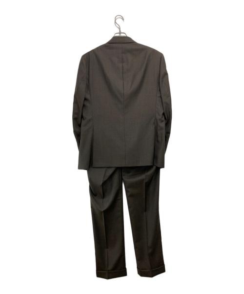 NEWYORKER（ニューヨーカー）NEWYORKER (ニューヨーカー) ダブルセットアップスーツ ブラウン サイズ:AB6 未使用品の古着・服飾アイテム