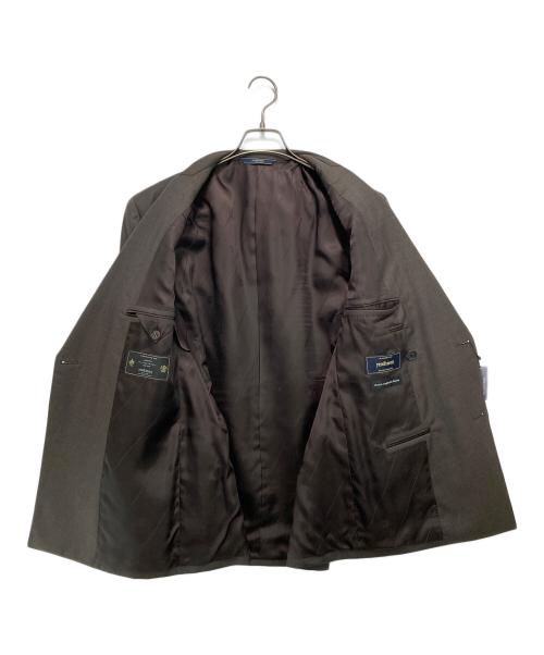 NEWYORKER（ニューヨーカー）NEWYORKER (ニューヨーカー) ダブルセットアップスーツ ブラウン サイズ:AB6 未使用品の古着・服飾アイテム