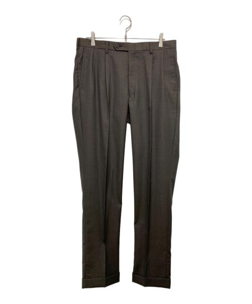 NEWYORKER（ニューヨーカー）NEWYORKER (ニューヨーカー) ダブルセットアップスーツ ブラウン サイズ:AB6 未使用品の古着・服飾アイテム