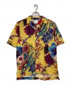 PAUL SMITHポールスミス）の古着「Hawaiian Print Shirt」｜イエロー