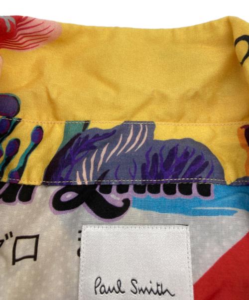 PAUL SMITH（ポールスミス）Paul Smith (ポールスミス) Hawaiian Print Shirt イエロー サイズ:Lの古着・服飾アイテム