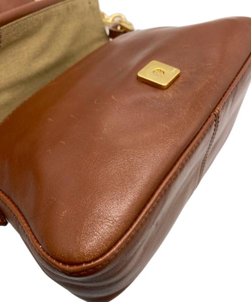 FENDI（フェンディ）FENDI (フェンディ) ミニマンマバケット/ワンショルダーバッグ ブラウンの古着・服飾アイテム