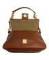 中古・古着 FENDI (フェンディ) ミニマンマバケット/ワンショルダーバッグ ブラウン：80000円