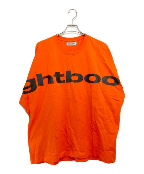 TIGHTBOOTH PRODUCTION（タイトブースプロダクション）TIGHTBOOTH PRODUCTION (タイトブースプロダクション) BIG LOGO LS T-SHIRT オレンジ サイズ:XL 未使用品の古着・服飾アイテム