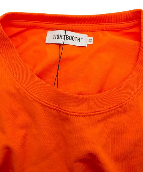 TIGHTBOOTH PRODUCTION（タイトブースプロダクション）TIGHTBOOTH PRODUCTION (タイトブースプロダクション) BIG LOGO LS T-SHIRT オレンジ サイズ:XL 未使用品の古着・服飾アイテム