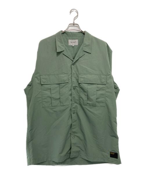 CarHartt（カーハート）CarHartt (カーハート) S/S EVERS SHIRT グリーン サイズ:XXLの古着・服飾アイテム
