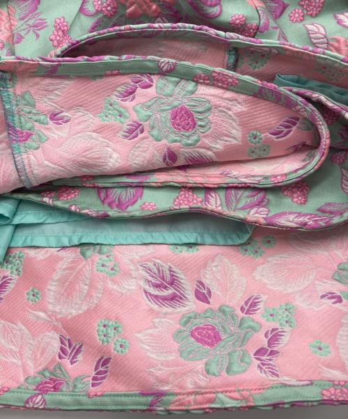 rosy monster（ロージーモンスター）rosy monster (ロージーモンスター) 総柄ロングスカート グリーン サイズ:Fの古着・服飾アイテム