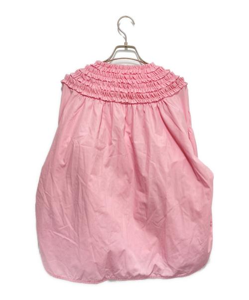 rosy monster（ロージーモンスター）rosy monster (ロージーモンスター) ミニフリルブラウス ピンク サイズ:-の古着・服飾アイテム