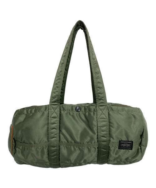 PORTER（ポーター）PORTER (ポーター) タンカーミニボストンバッグ カーキの古着・服飾アイテム