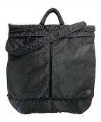 PORTERポーター）の古着「HELMET BAG(L)」｜ブラック