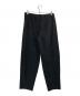 HOMME PLISSE ISSEY MIYAKE (オム プリッセ イッセイ ミヤケ) スリットプリーツパンツ ブラック サイズ:3：25000円