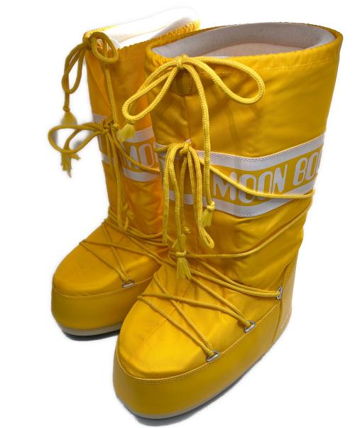 MOONBOOT（ムーンブーツ）MOONBOOT (ムーンブーツ) Icon Nylon Boot イエロー サイズ:42/44の古着・服飾アイテム