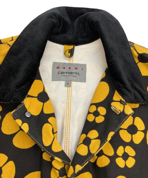 MARNI（マルニ）MARNI (マルニ) CarHartt (カーハート) MARNI OG CHORE COAT イエロー サイズ:Sの古着・服飾アイテム