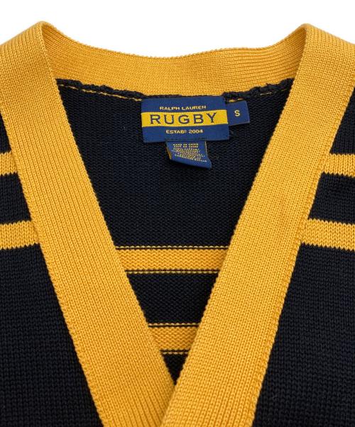 Rugby Ralph Lauren（ラグビーラルフローレン）Rugby Ralph Lauren (ラグビーラルフローレン) ニットカーディガン ネイビー サイズ:Sの古着・服飾アイテム