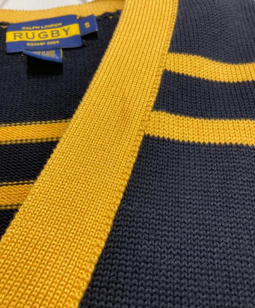 Rugby Ralph Lauren（ラグビーラルフローレン）Rugby Ralph Lauren (ラグビーラルフローレン) ニットカーディガン ネイビー サイズ:Sの古着・服飾アイテム