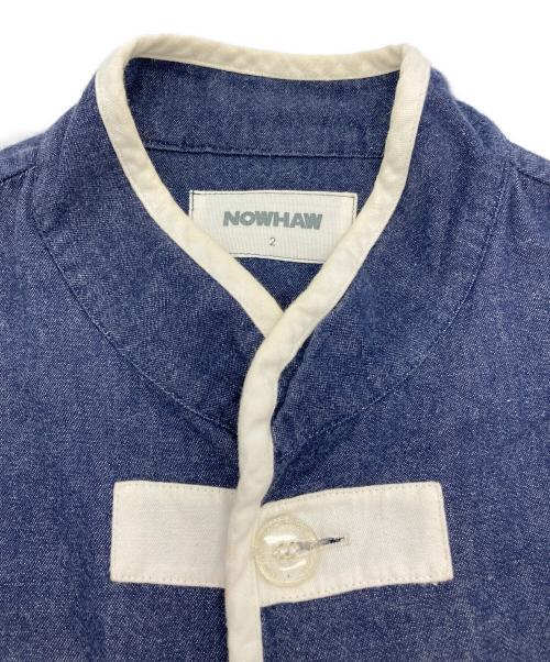 NOWHAW（ノウハウ）NOWHAW (ノウハウ) パジャマシャツ ネイビー サイズ:2の古着・服飾アイテム