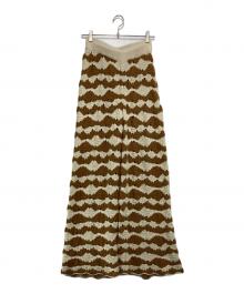 BonSai（ボンサイ）の古着「ニットパンツ」｜ベージュ