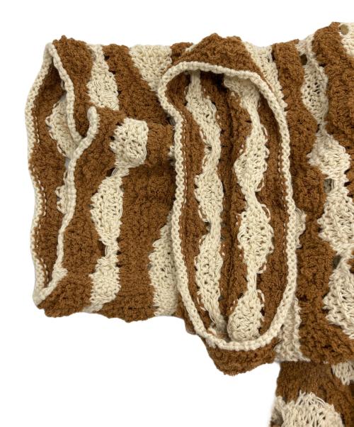 BonSai（ボンサイ）BONSAI (ボンサイ) ニットシャツ ベージュ サイズ:Mの古着・服飾アイテム