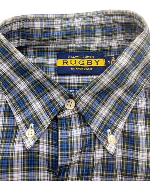 Rugby Ralph Lauren（ラグビーラルフローレン）Rugby Ralph Lauren (ラグビーラルフローレン) チェックシャツ ブルー サイズ:Mの古着・服飾アイテム