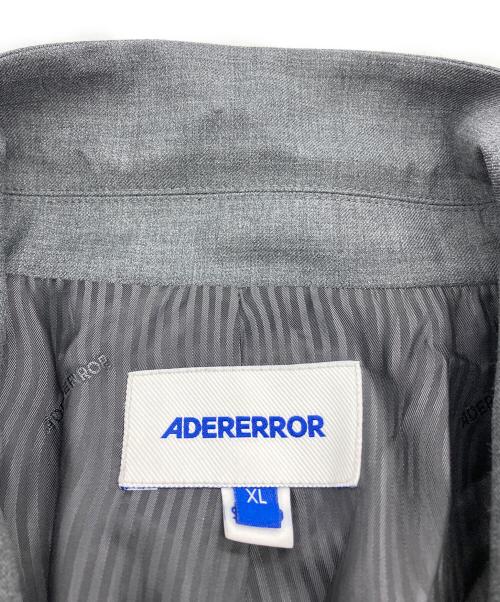 ADER error（アーダーエラー）ADER error (アーダーエラー) Vassi Blazer テーラードジャケット グレー サイズ:XLの古着・服飾アイテム