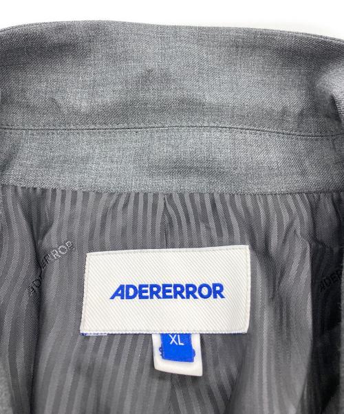 ADER error（アーダーエラー）ADER error (アーダーエラー) テーラードジャケット グレー サイズ:XLの古着・服飾アイテム