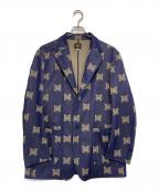 Needlesニードルズ）の古着「パピヨン 2B テーラード ジャケット」｜ネイビー