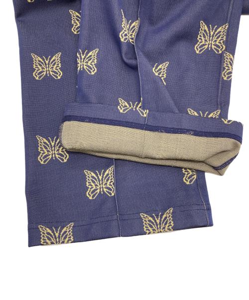 Needles（ニードルズ）Needles (ニードルズ) TRACK PANT POLY JACQUARD ネイビー サイズ:Ⅿの古着・服飾アイテム