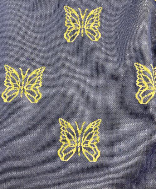 Needles（ニードルズ）Needles (ニードルズ) TRACK PANT POLY JACQUARD ネイビー サイズ:Ⅿの古着・服飾アイテム